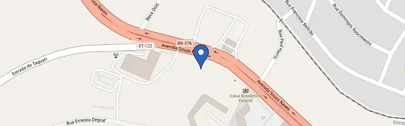 Mapa da estação Hotel E Restaurante Rota - LZ7