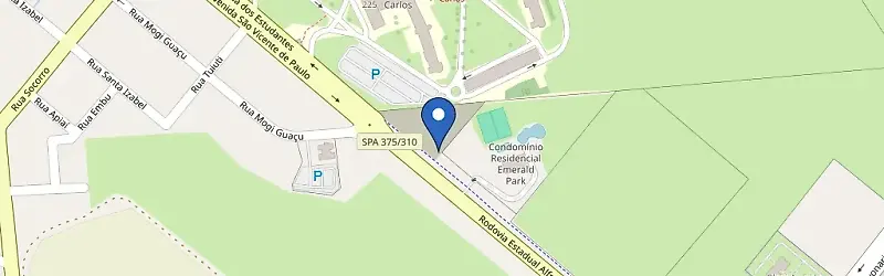 Mapa da estação Sunset Student House Catanduva