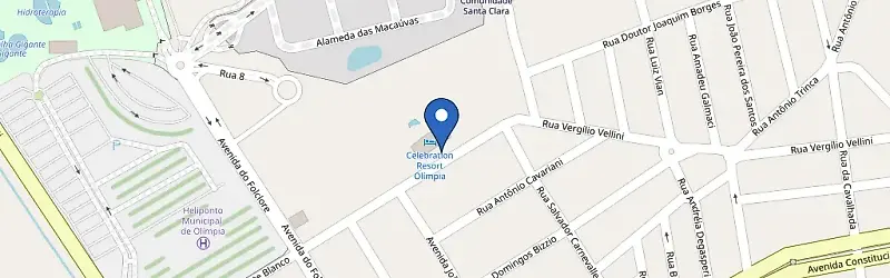 Mapa da estação HotBeach Celebration