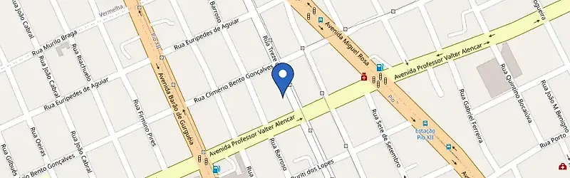 Mapa da estação Gold Eventos