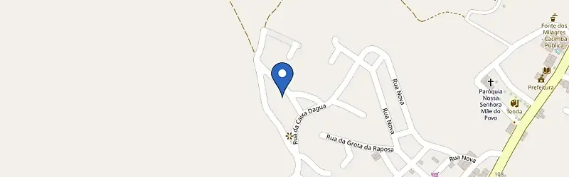 Mapa da estação Minha Casa em Milagres