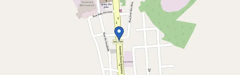 Mapa da estação Mercearia Ramos