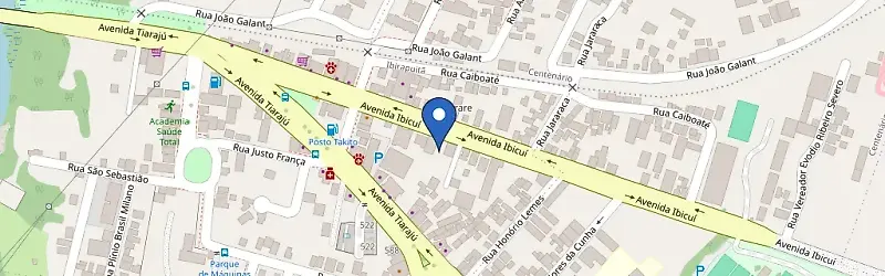 Mapa da estação Egd Solfix