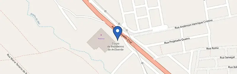 Mapa da estação Ative Charge - Nosso Atacado E Varejo - Arcoverde