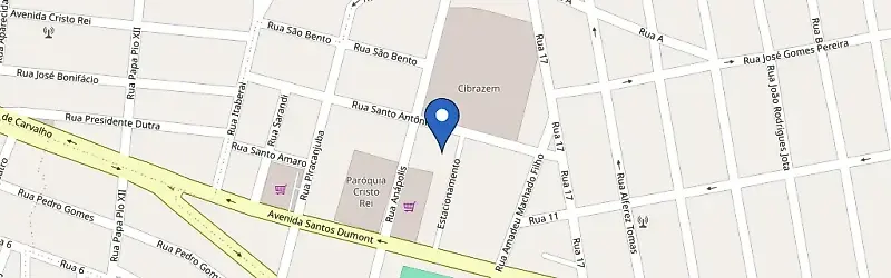 Mapa da estação Solidy Volt Itumbiara