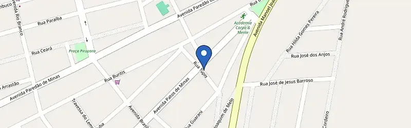 Mapa da estação Expert Internet Particular