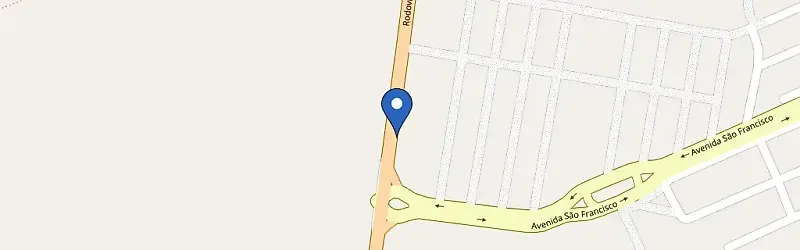 Mapa da estação Pousada Umbuzeiro Piranhas