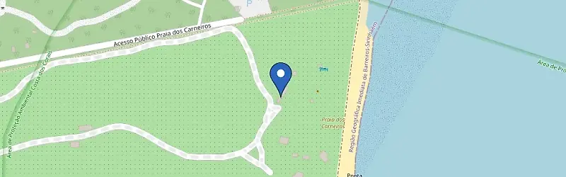 Mapa da estação Beijupira Beach Club