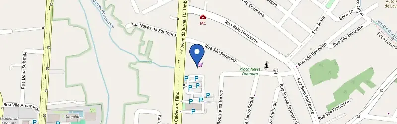 Mapa da estação Hiper DB - Adrianópolis
