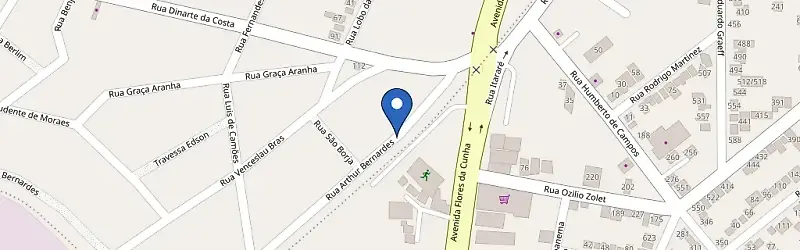 Mapa da estação Templo Das Carnes