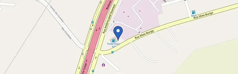 Mapa da estação Posto Jovinho