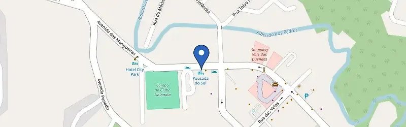 Mapa da estação Aromas De Penedo Hotel
