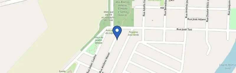 Mapa da estação Daniel E Monica