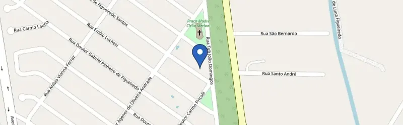 Mapa da estação Hotel Dani