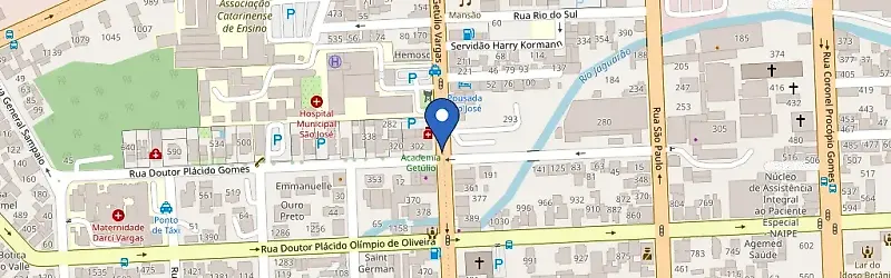 Mapa da estação HS Connect