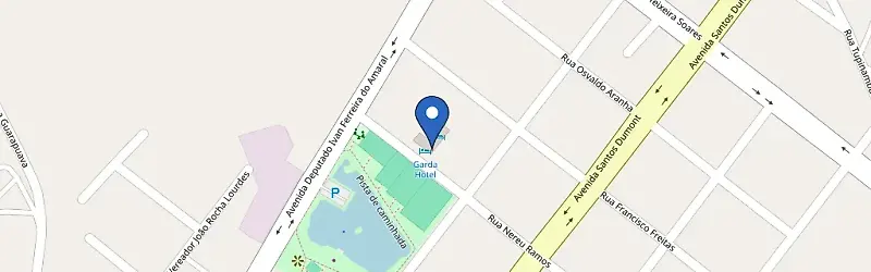 Mapa da estação Hotel Farda