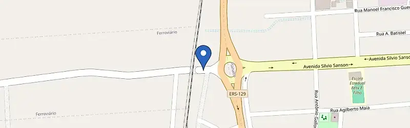 Mapa da estação Power Charge Paradouro