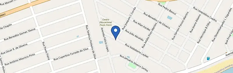 Mapa da estação Nunes