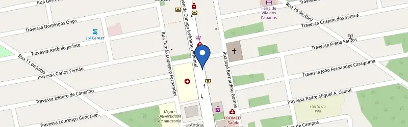 Mapa da estação PlugBRA Hotel Equinócios