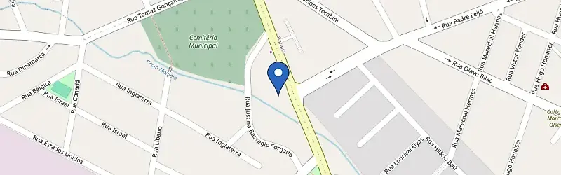 Mapa da estação Fama Pneus
