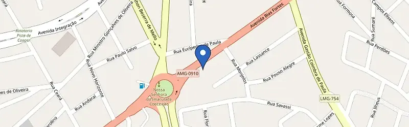 Mapa da estação Coenergy