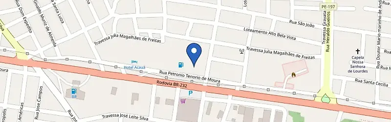 Mapa da estação Nap Energia Solar Ii Pesqueira