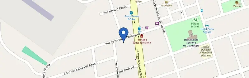 Mapa da estação Empório Cor & Aço