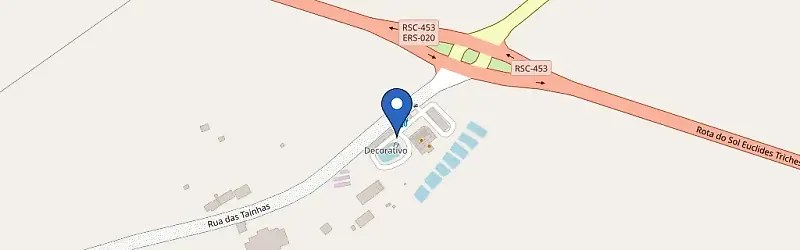 Mapa da estação Restaurante Pasqualotto