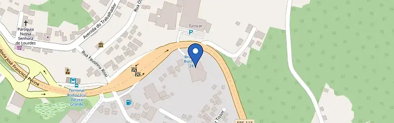 Mapa da estação Cristais De Gramado