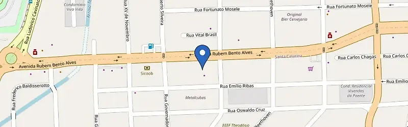 Mapa da estação Magnani Materiais Elétricos Iluminação E Energia Solar