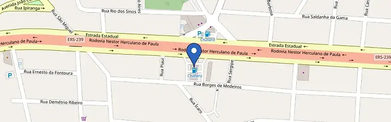 Mapa da estação Chafariz Sapiranga RS 239 Lado Santa Fé