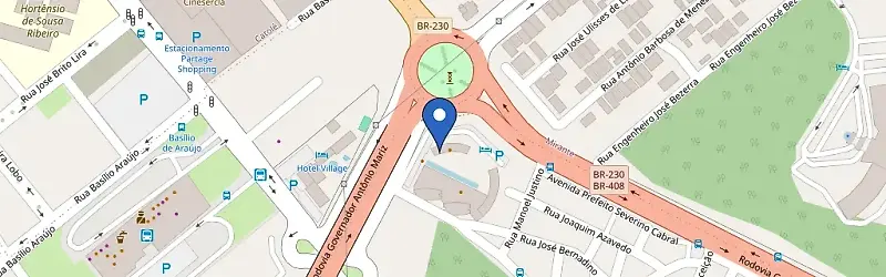 Mapa da estação Complexo Heron Marinho Andrade