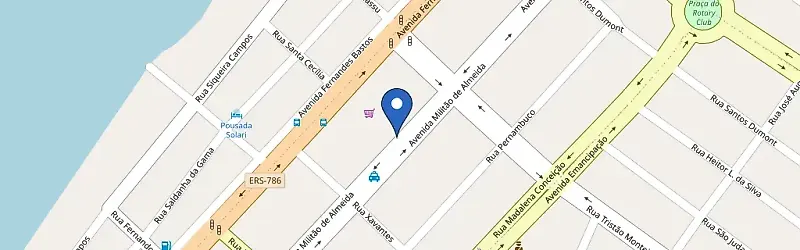 Mapa da estação Macromix
