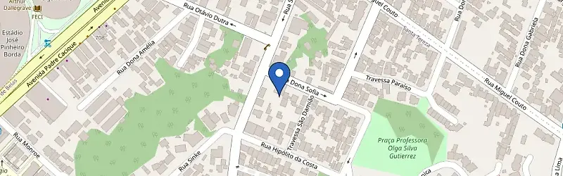 Mapa da estação Dr Günther Heller Implantes Dentais