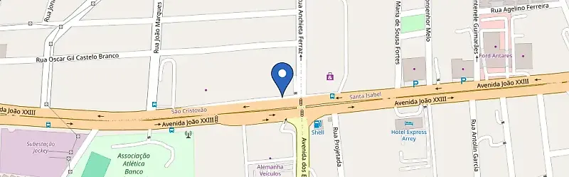 Mapa da estação Jelta João XXIII