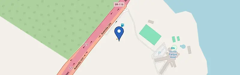 Mapa da estação Paradouro Barragem
