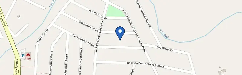 Mapa da estação Residência Luciano Garcia
