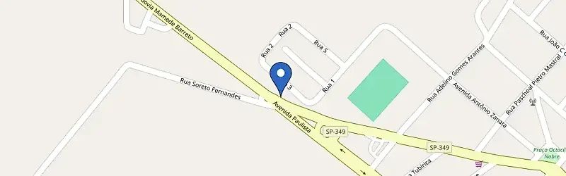 Mapa da estação Parque Terra Sollarium
