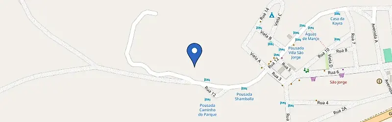 Mapa da estação Baguá Bangalôs