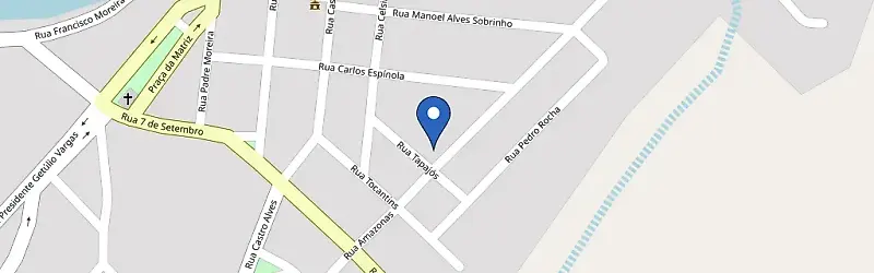 Mapa da estação Residencial