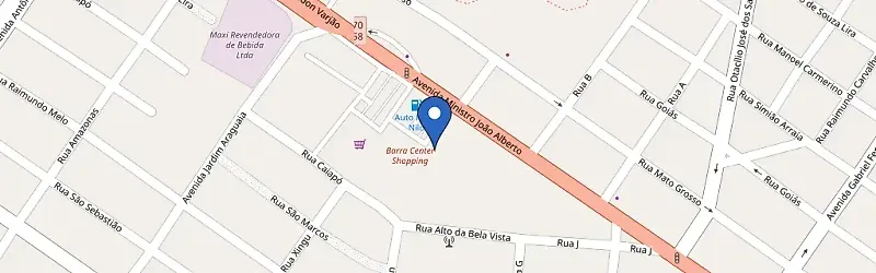 Mapa da estação FastOn - Barra Shopping