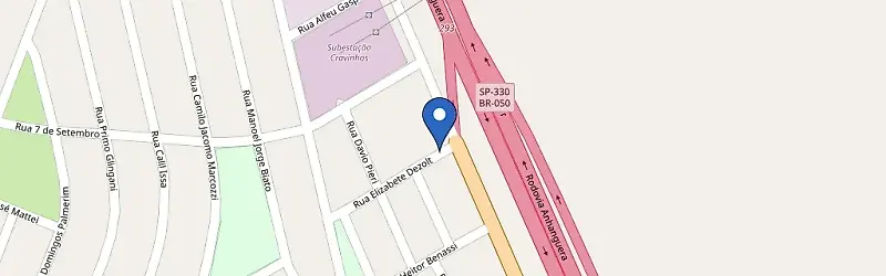 Mapa da estação JD Hotel