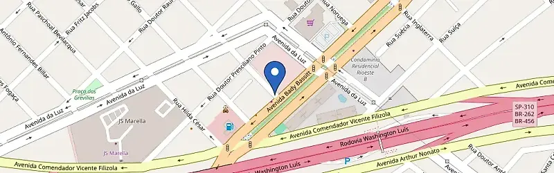 Mapa da estação Renault Ville