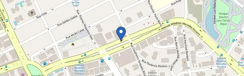 Mapa da estação Eurobike BMW