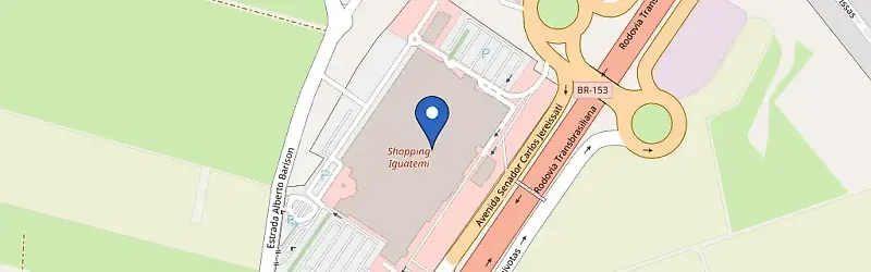 Mapa da estação Shopping Iguatemi São José Do Rio Preto