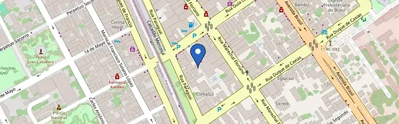 Mapa da estação Hotel Barcelona