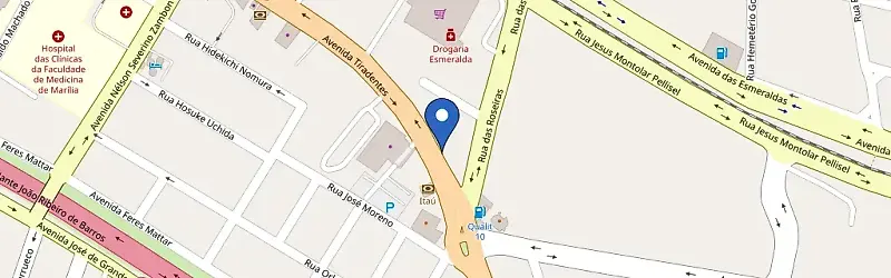 Mapa da estação Maxmotors Veiculos