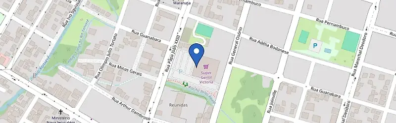 Mapa da estação Supergentil