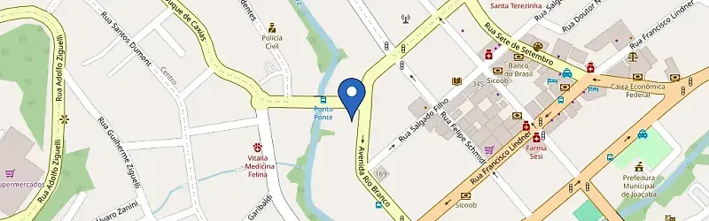 Mapa da estação Renault Joaçaba