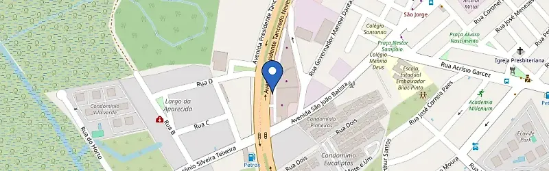 Mapa da estação Volvo Stark
